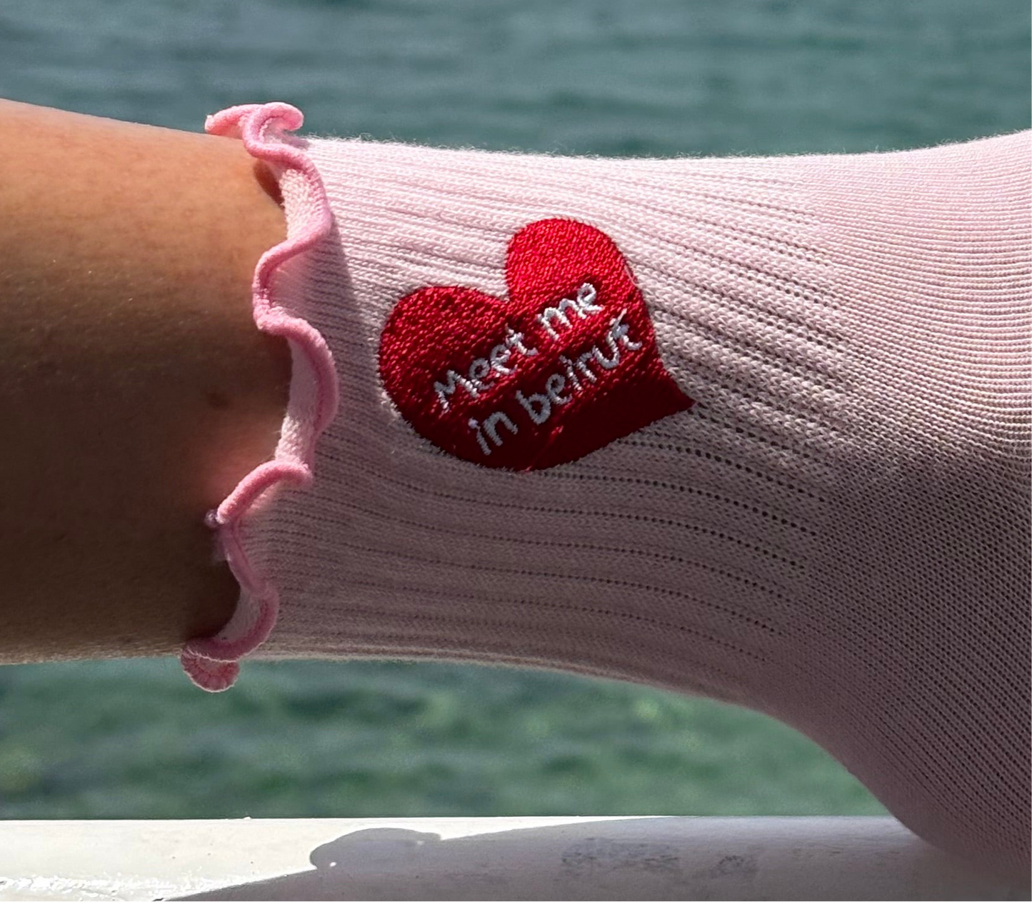 Meet me in Beirut - grip sock