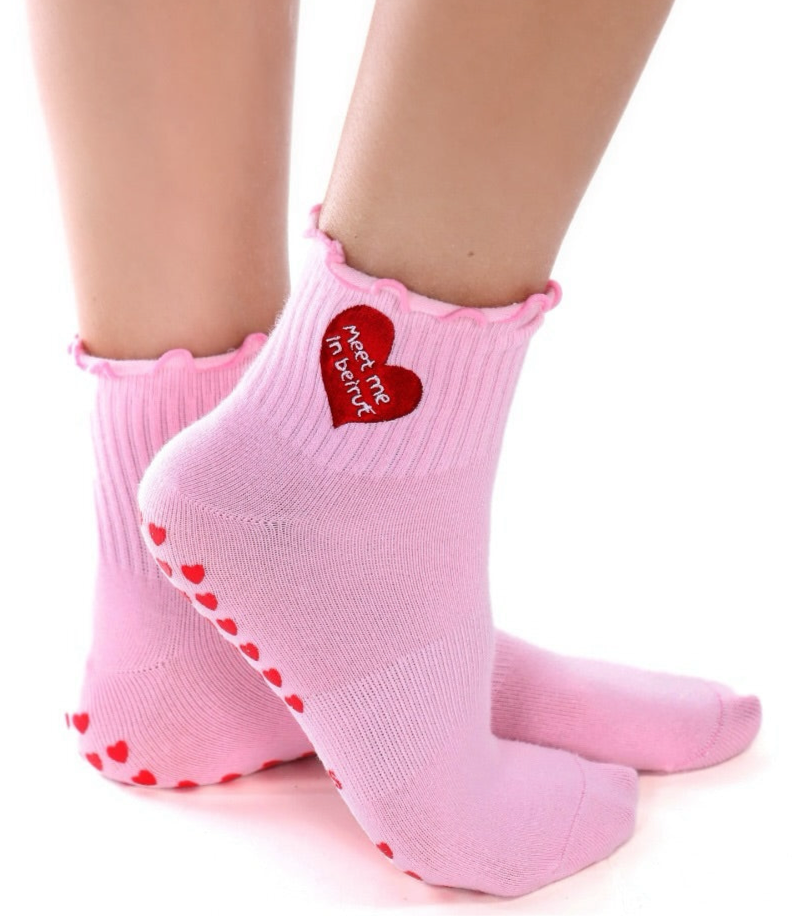 Meet me in Beirut - grip sock