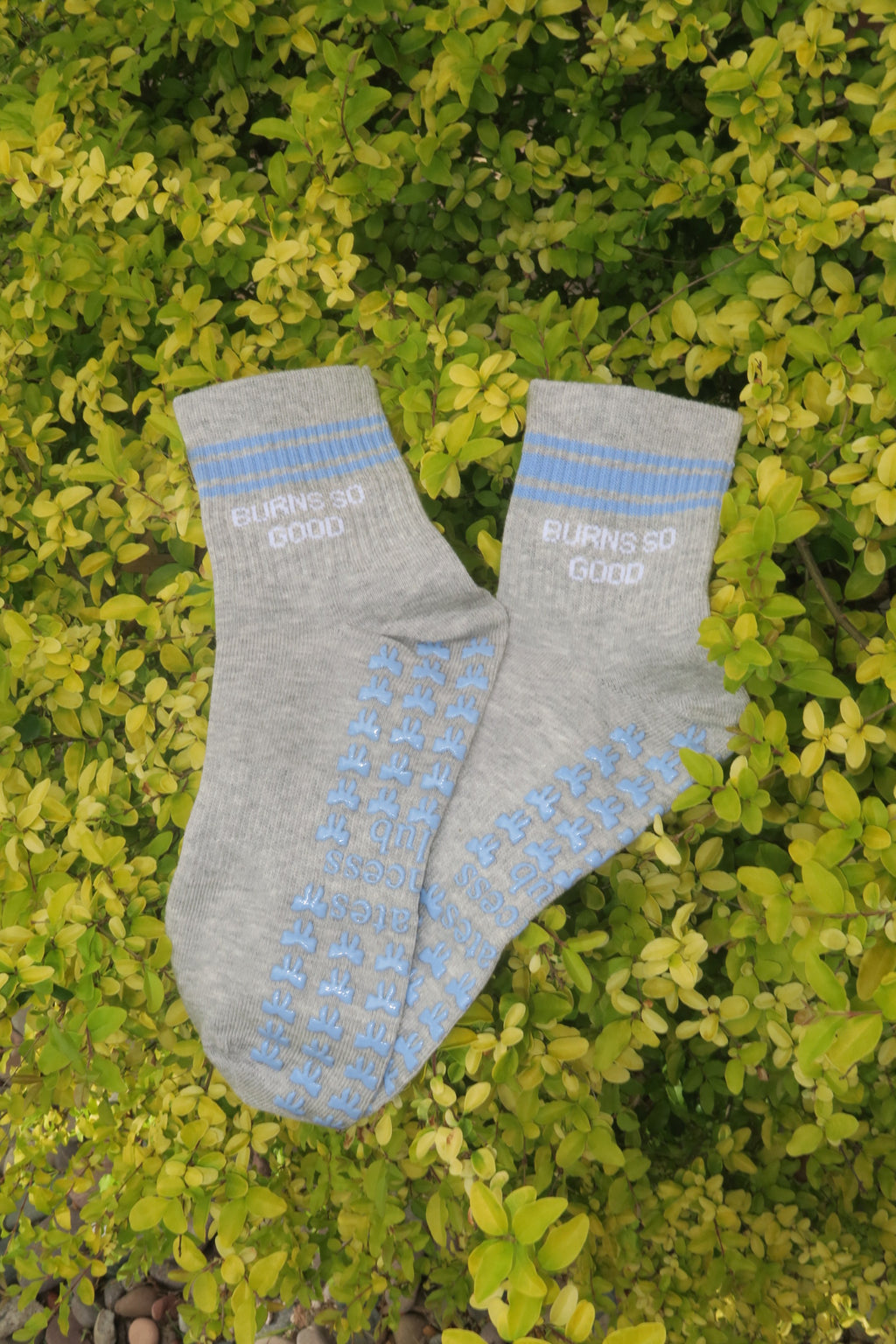 Burns So Good Grip Socks