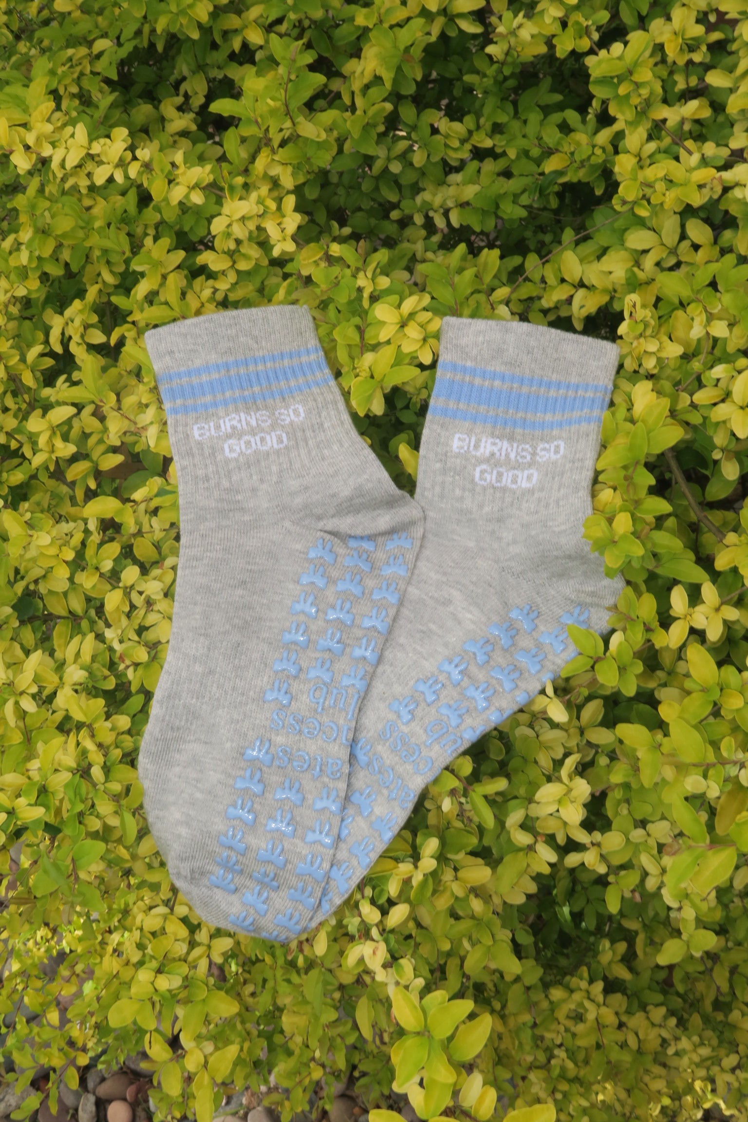 Burns So Good Grip Socks