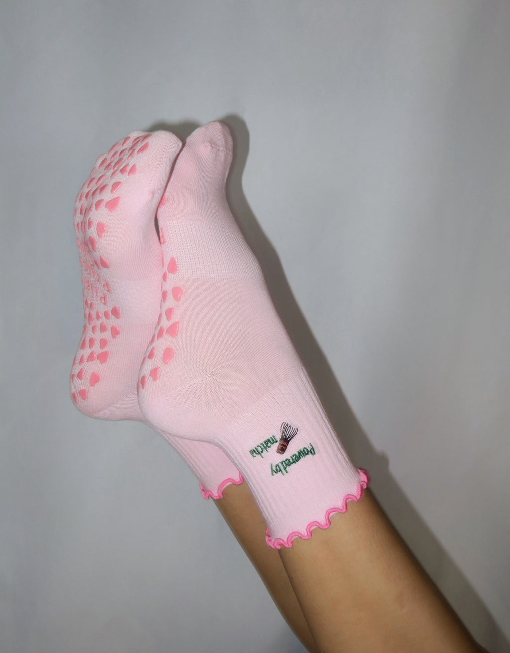 Powered by Matcha Grip Socks