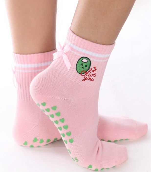 Limited Edition - Olive you grip sock