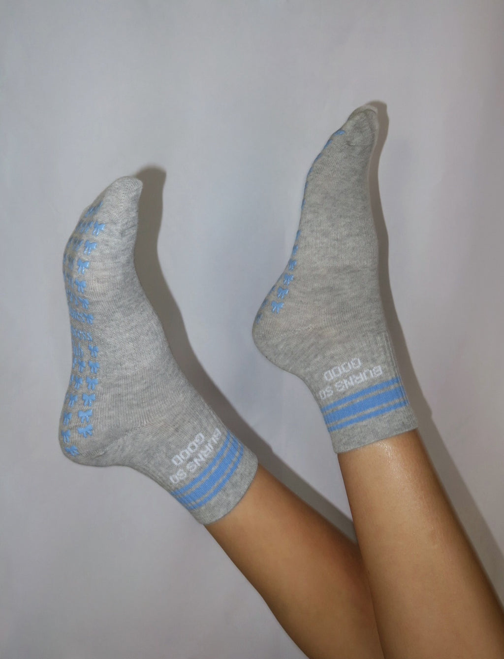 Burns So Good Grip Socks